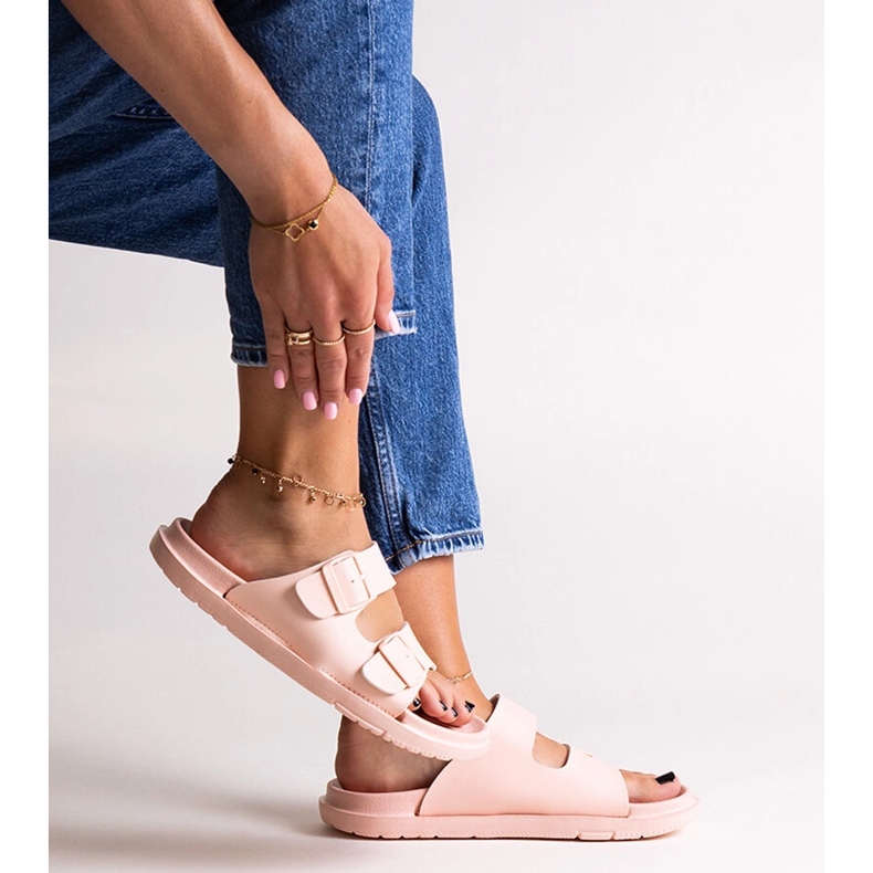 Pink Big Star NN274A753 flip-flops 1