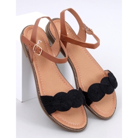 Tavani Black flat sandals 1 Tavani Black flat sandals 1