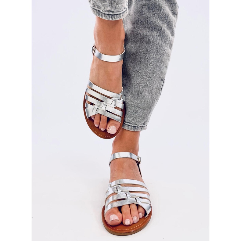 Spokey Silver women's sandals 1 Spokey Silver women's sandals 1