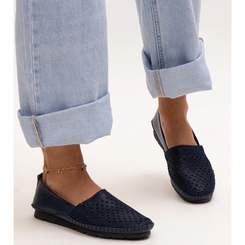 Evento Navy blue leather shoes by Antonea 1 Evento Navy blue leather shoes by Antonea 1