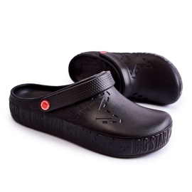 Men's Light Slippers Kroks Big Star II175001 Black 4