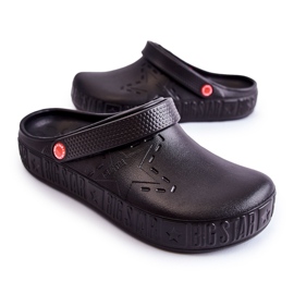 Men's Light Slippers Kroks Big Star II175001 Black 1