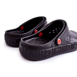 Men's Light Slippers Kroks Big Star II175001 Black 2