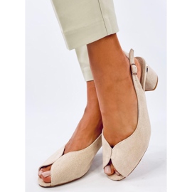 Venus Beige high-heeled sandals 2 Venus Beige high-heeled sandals 2