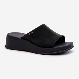 Scented Women's Wedge Flip-Flops ZAXY LL285084 Black 1
