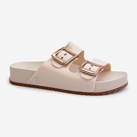 Women's Smooth Slides ZAXY NN285058 Light beige 1