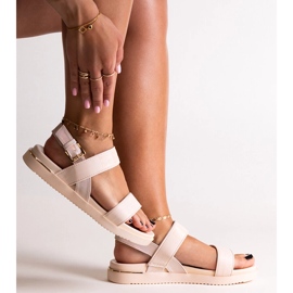 Beige sports sandals Big Star LL274941 1