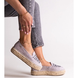 Gray espadrilles Big Star JJ274890 grey 1 Gray espadrilles Big Star JJ274890 grey 1