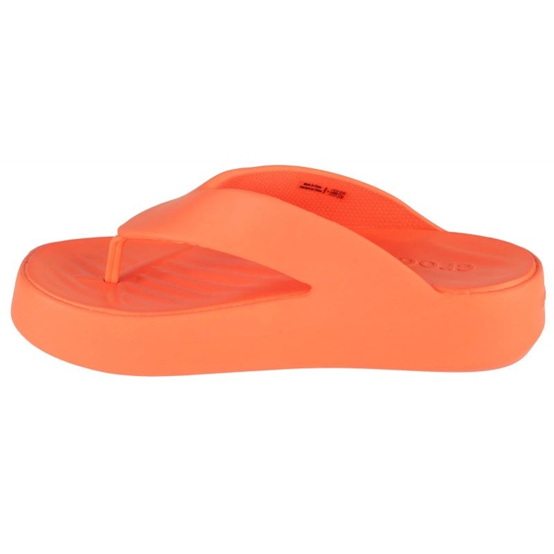 Crocs Gataway Platform Flip W 209410-84F flip-flops orange 1 Crocs Gataway Platform Flip W 209410-84F flip-flops orange 1