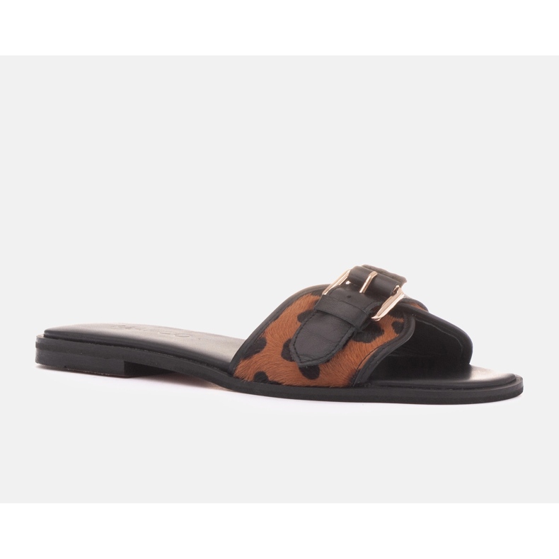 Marco Shoes Fibbia flip-flops brown 1 Marco Shoes Fibbia flip-flops brown 1