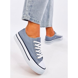 Classic women's sneakers Fargis L.BLUE 2