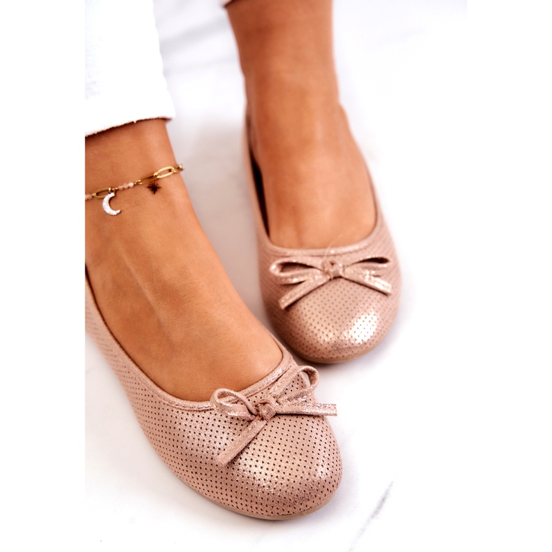 Evento Women's Classic Ballet Flats, Profiled Insole, Pink 4 Evento Women's Classic Ballet Flats, Profiled Insole, Pink 4