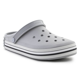 Crocs Off Court Logo Clog 209651-1FT flip-flops grey 1 Crocs Off Court Logo Clog 209651-1FT flip-flops grey 1