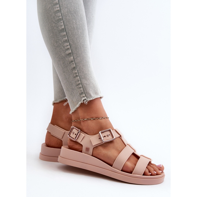 Scented Smooth Women's Sandals ZAXY NN285006 Light pink 1
