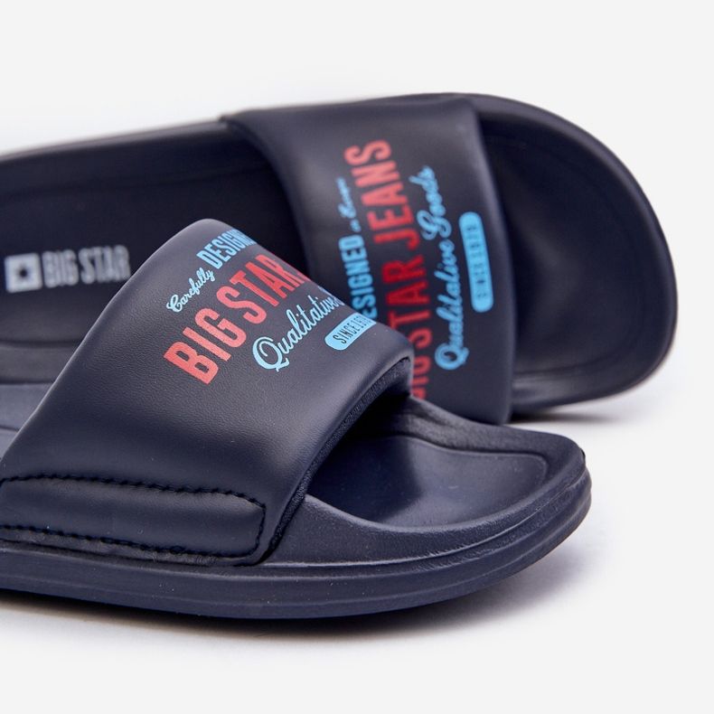 Big Star Children's Foam Slippers NN374516 Navy Blue 1