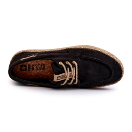 Men's Lace-Up Espadrilles Big Star NN174051 Black 2