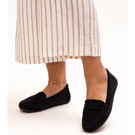 Black classic Morton loafers 1