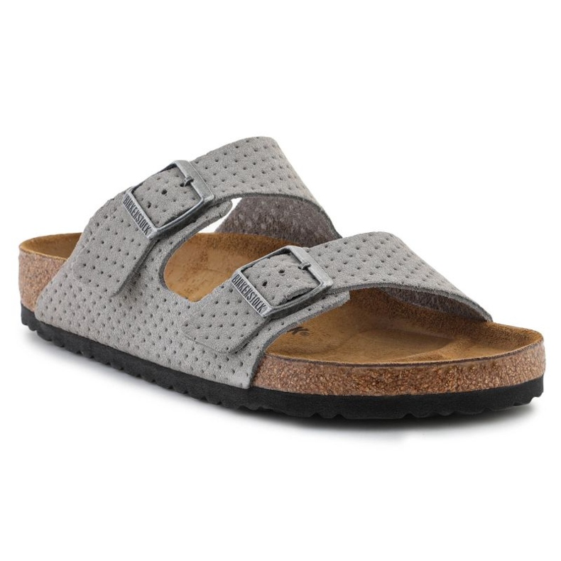 Birkenstock Arizona Bs W 1027019 flip-flops grey 1 Birkenstock Arizona Bs W 1027019 flip-flops grey 1