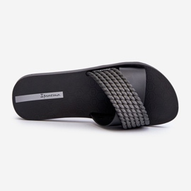 Women's Flat Flip-Flops 83244 Ipanema Street Ii Fem Black 1