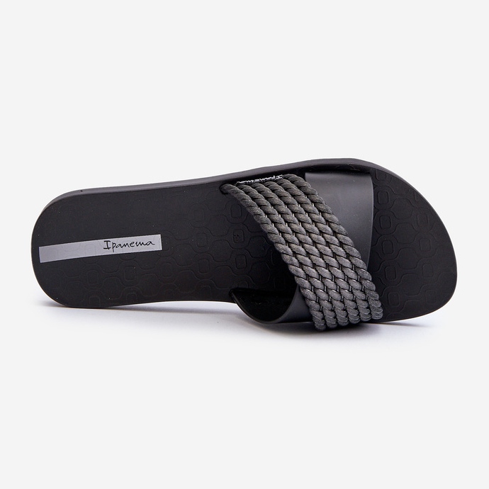 Women's Flat Flip-Flops 83244 Ipanema Street Ii Fem Black 1