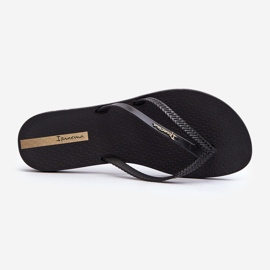 Women's rubber flip-flops 82067 Ipanema Bossa Fem Black 1