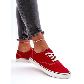 Women's Classic Red Sneakers 3