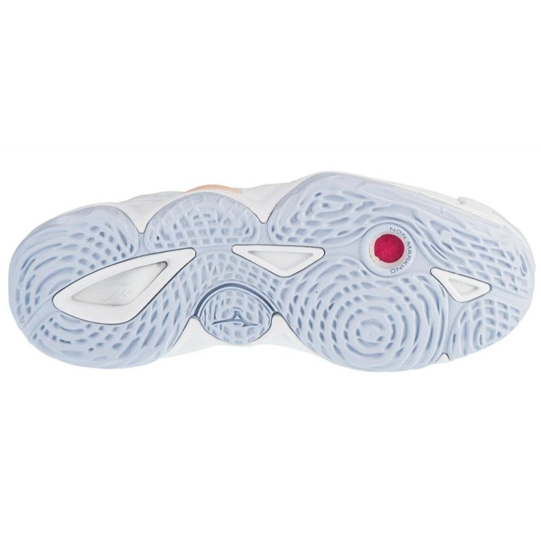 Mizuno Wave Momentum 3 W V1GC231200 volleyball shoes, white 1