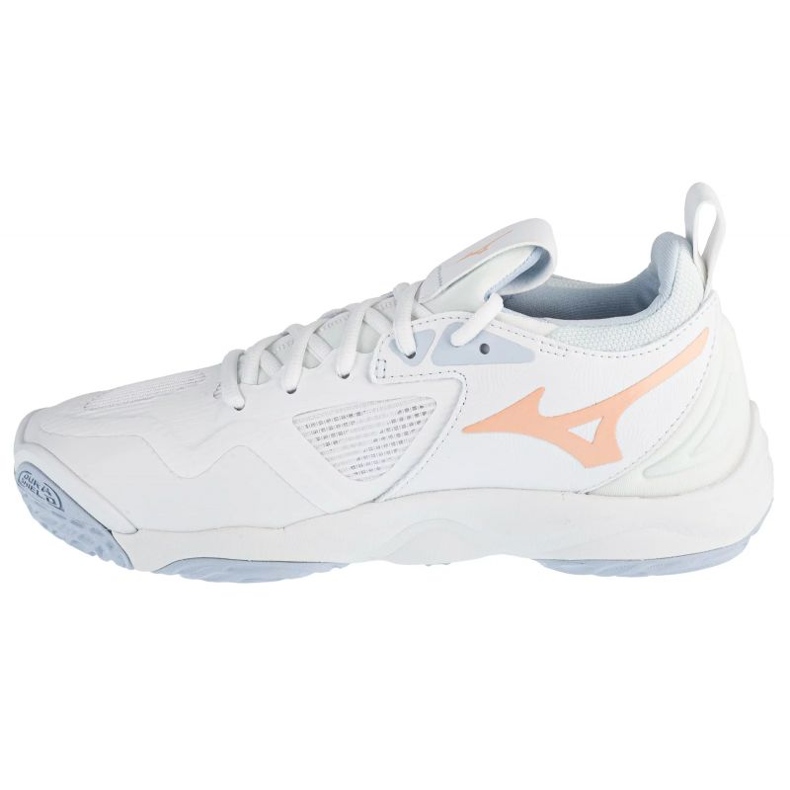 Mizuno Wave Momentum 3 W V1GC231200 volleyball shoes, white 3