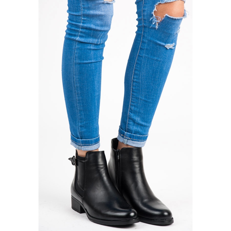 Vices New Collection Black low boots 2