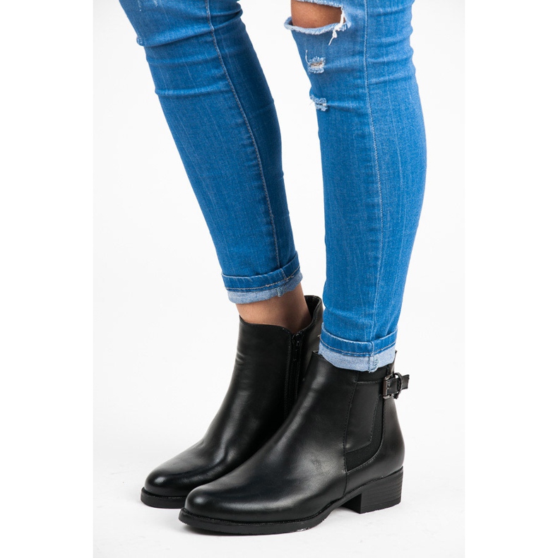 Vices New Collection Black low boots 1