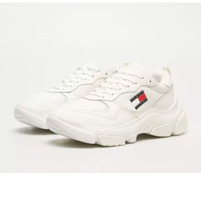 Tommy Hilfiger Lightweight Hybrid Runner W shoes EN0EN02566YBL white 1