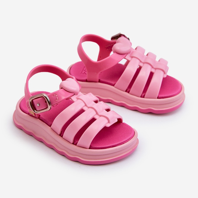 Scented Children's Velcro Sandals ZAXY NN385018 Pink 1 Scented Children's Velcro Sandals ZAXY NN385018 Pink 1