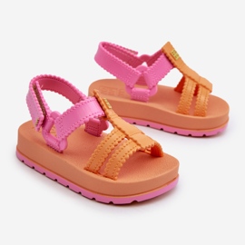 Children's Scented Velcro Sandals ZAXY LL385026 Orange 1