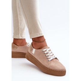 Women's Sneakers Memory Foam System Big Star NN276002 Dark beige 2