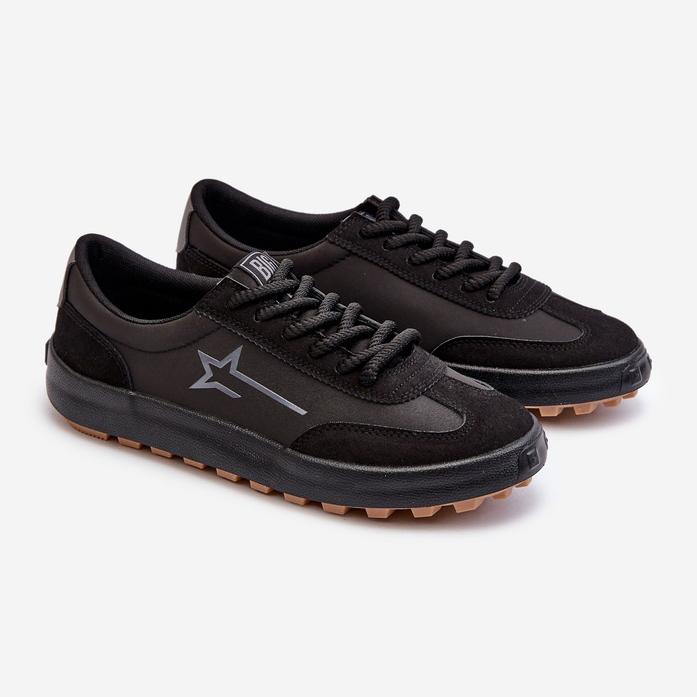 Men's Low Sports Shoes Big Star NN174118 Black 1