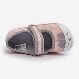 Befado Rabbit Ballerina Slippers 209P036 Peach orange 2