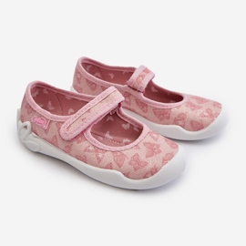Children's Befado Butterfly Ballerina Slippers 114X526 Pink 1