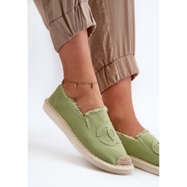 Classic Women's Espadrilles Green Flaure 1