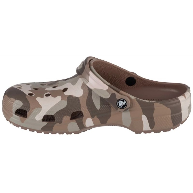 Crocs Classic Printed Camo Clog M 206454-2ZJ flip flops brown 1