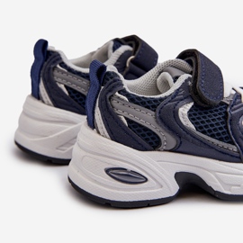 Children's Sports Shoes Sneakers with Velcro, Navy Blue Rulagia 2 Children's Sports Shoes Sneakers with Velcro, Navy Blue Rulagia 2