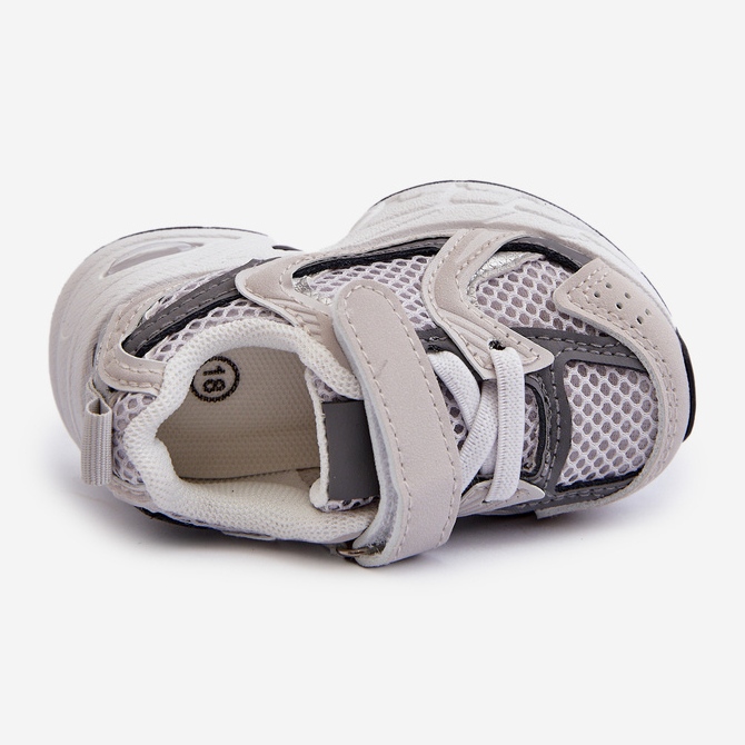 Children's Velcro Sneakers Sports Shoes Gray Rulagia grey 2 Children's Velcro Sneakers Sports Shoes Gray Rulagia grey 2