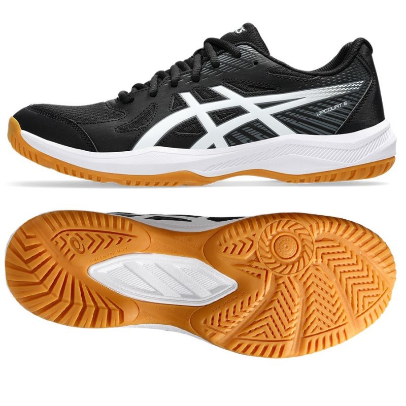 aya UPCOURT 6 | Women | White/Foggy Teal | Volleyball Shoes | ASICS