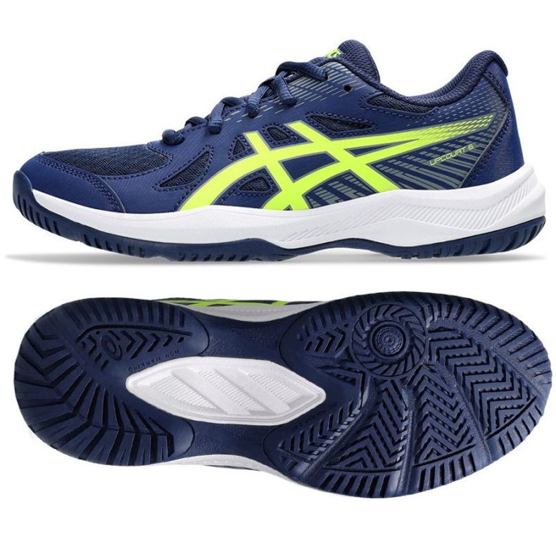 Asics Upcourt 6 Gs Jr 1074A045 400 volleyball shoes blue 1 Asics Upcourt 6 Gs Jr 1074A045 400 volleyball shoes blue 1