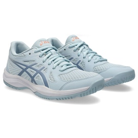 Asics Upcourt 6 W 1072A107 020 volleyball shoes blue 2