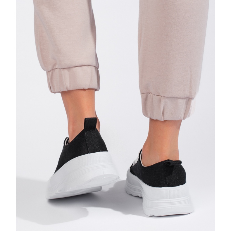 Classic women's black sneakers 1 Classic women's black sneakers 1