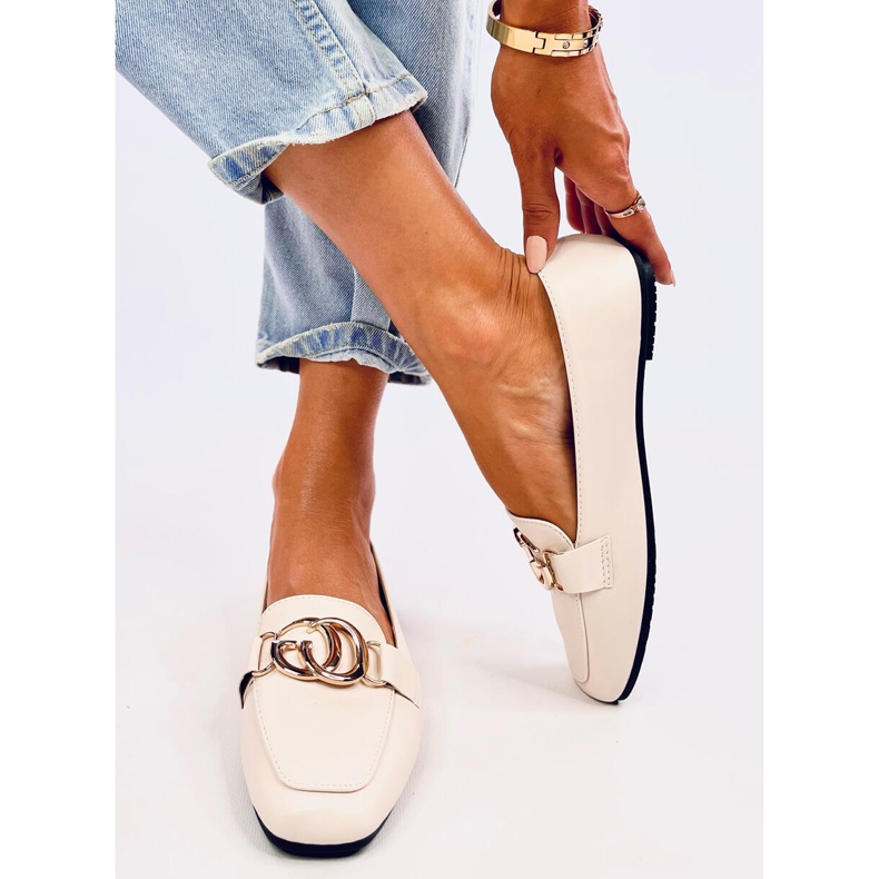 Women's loafers Elisa Beige 2