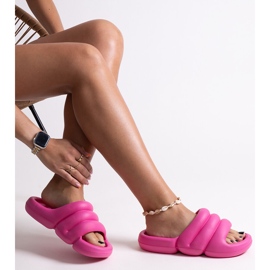 Pink Haile foam slippers 1