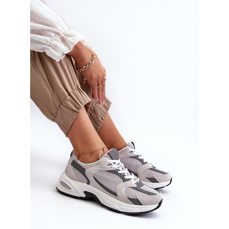 Women's Sneakers Gray Kildia Sports Shoes grey 1 Women's Sneakers Gray Kildia Sports Shoes grey 1