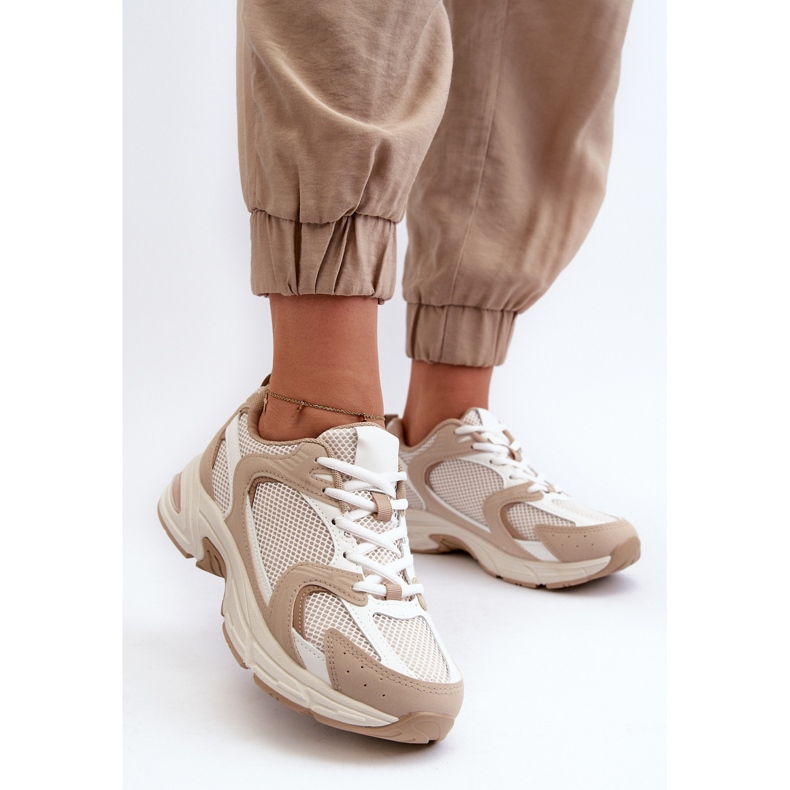 Beige Kildia Women's Sneakers Sports Shoes 2