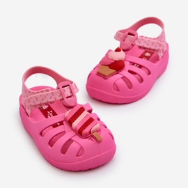 Children's Velcro Sandals 83486 Ipanema Summer Xiii Baby Pink 2
